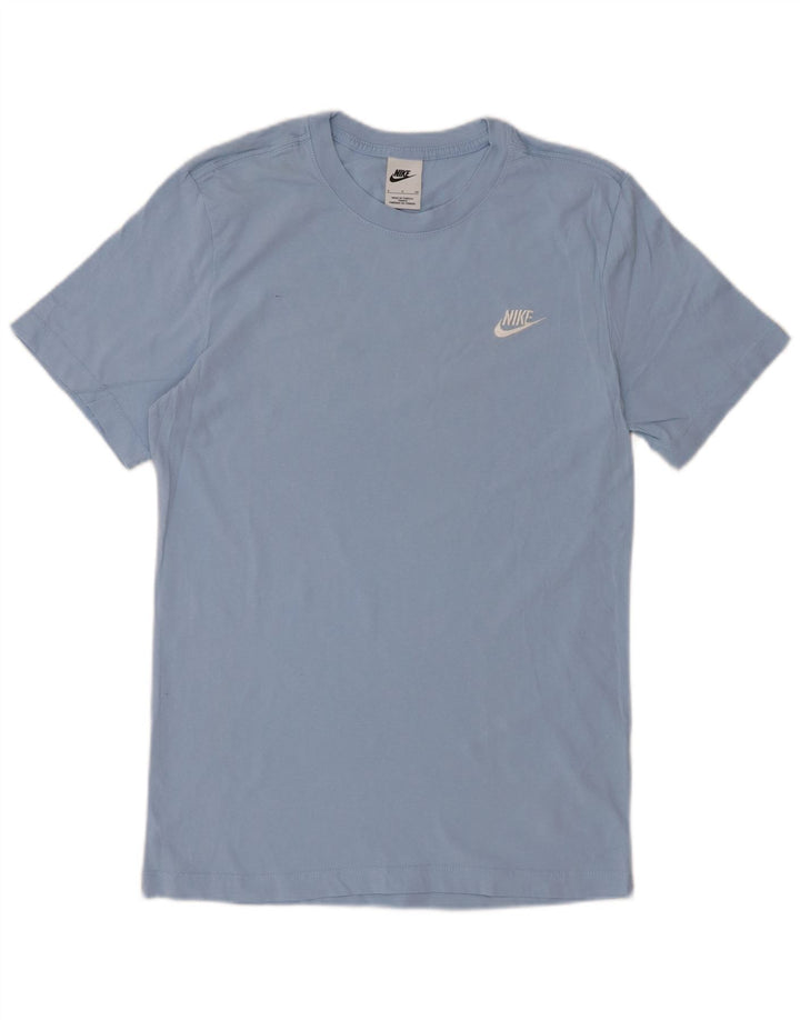 Tricou pentru bărbați NIKE Top mic, albastru, bumbac
