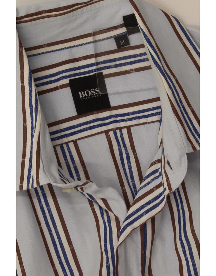 Cămașă pentru bărbați Hugo Boss, cu dungi albastre medii