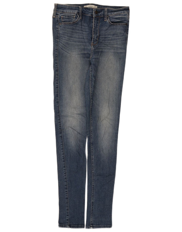 Blugi skinny pentru femei Abercrombie & Fitch US 6 Medium W28 L31 Blue Bumbac