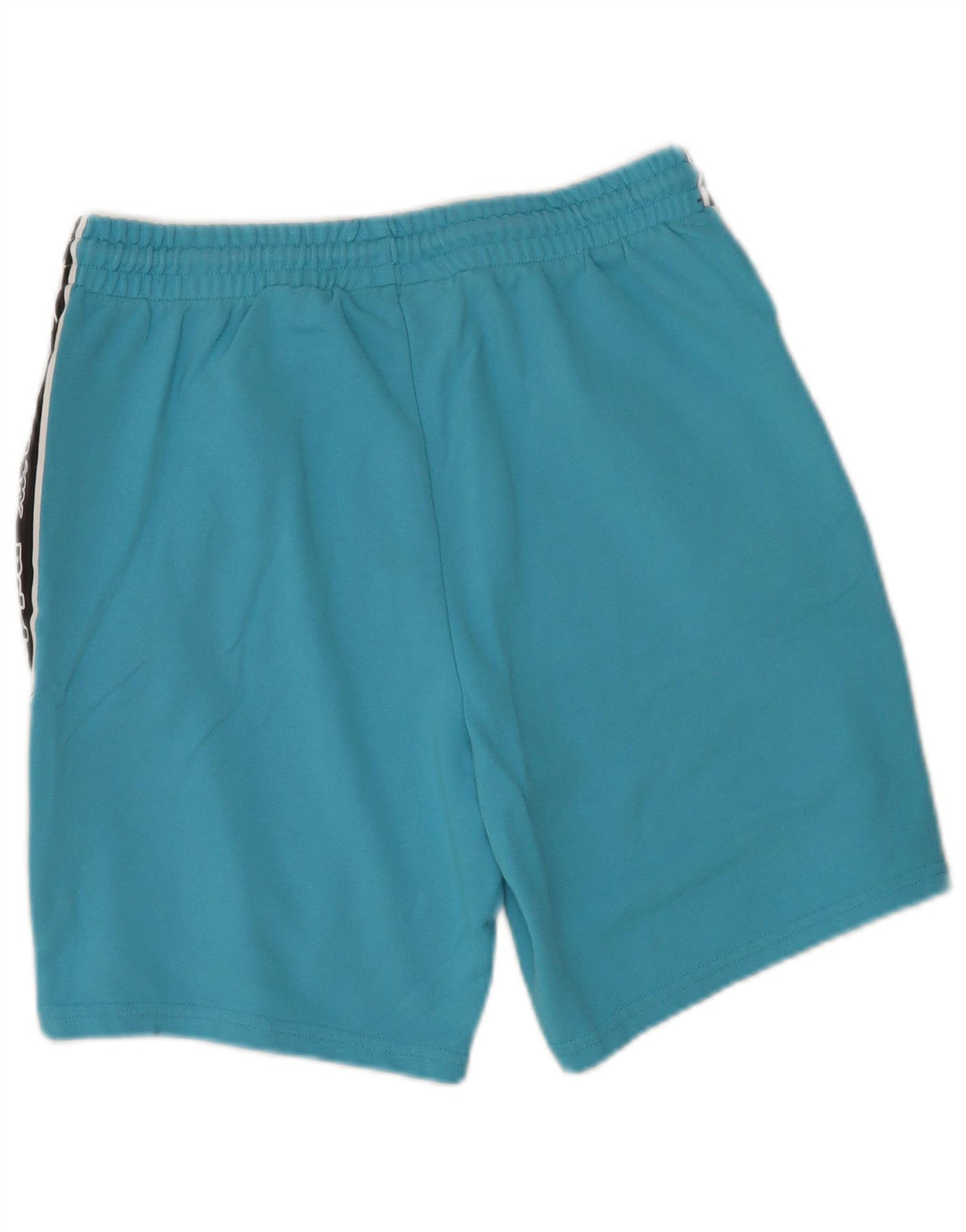 Pantaloni scurți de sport grafic Kappa pentru bărbați, bumbac color block, albastru mediu