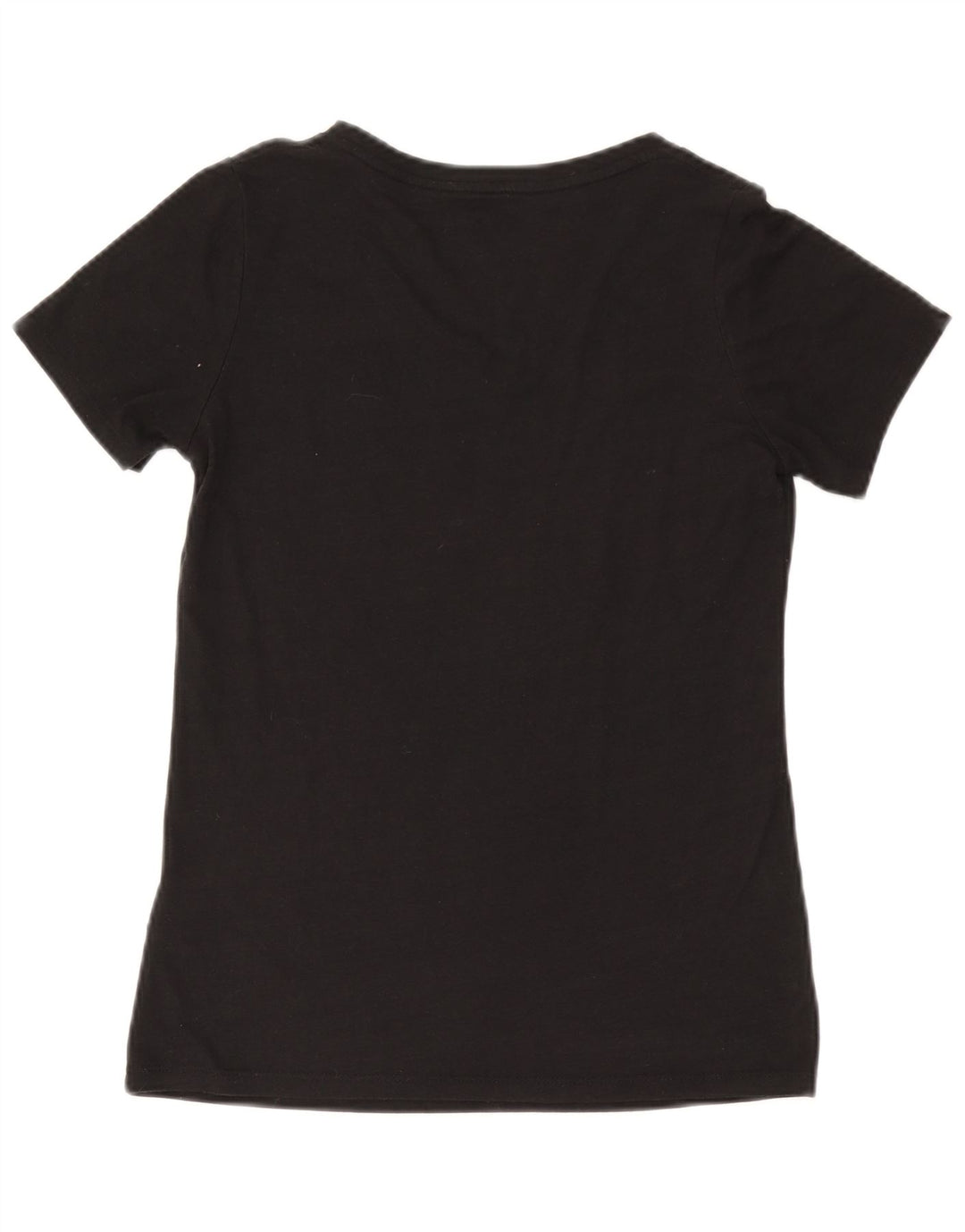 Tricou grafic NIKE pentru femei Athletic Cut Top UK 10 Poliester negru mic