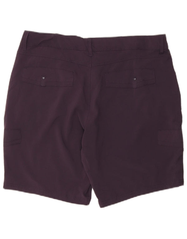 Pantaloni scurti cargo pentru femei LEE US 14 XL W36 Poliester violet