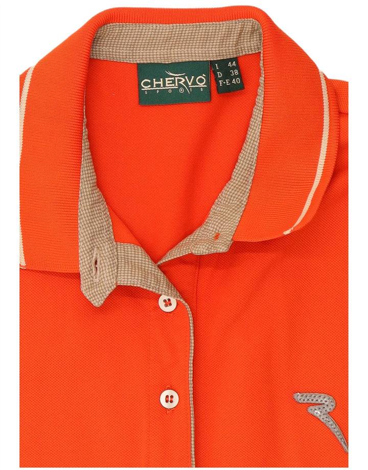 Rochie polo pentru femei Chervo IT 44 portocaliu mediu