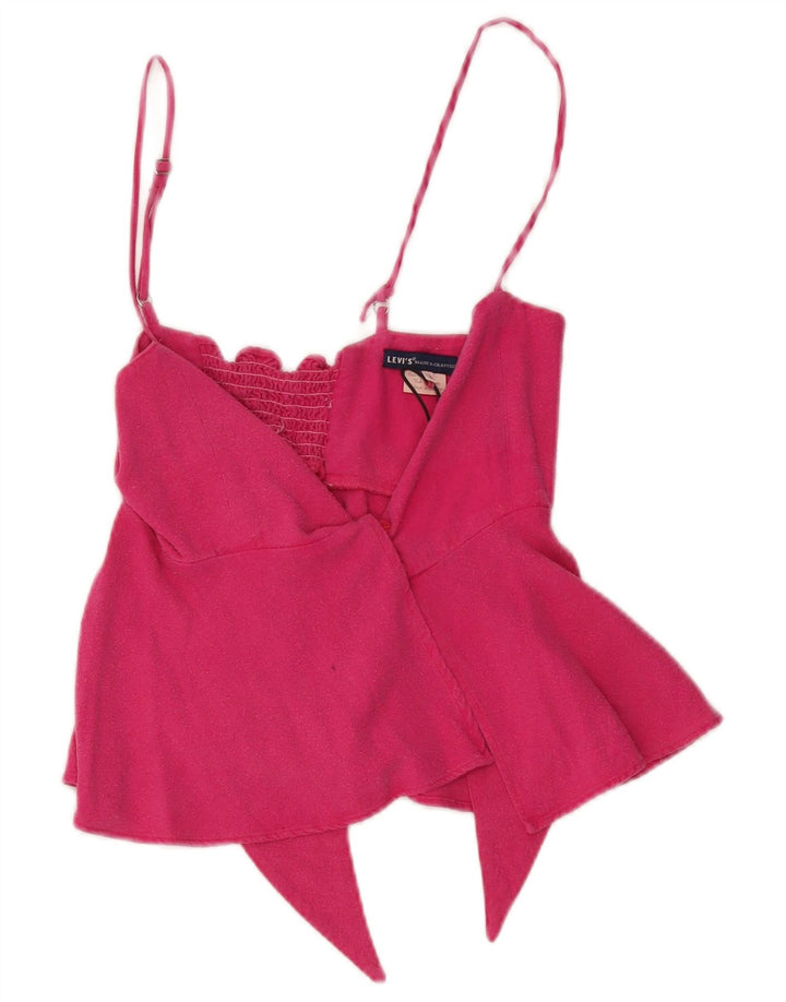 Crop Cami Top pentru femei Levi's US 1 XS roz
