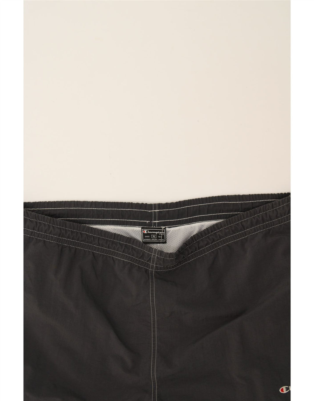CHAMPION Mens Sport Shorts XL Grey Colourblock Polyamide Vintage Champion and Second-Hand Champion from Messina Hembry 