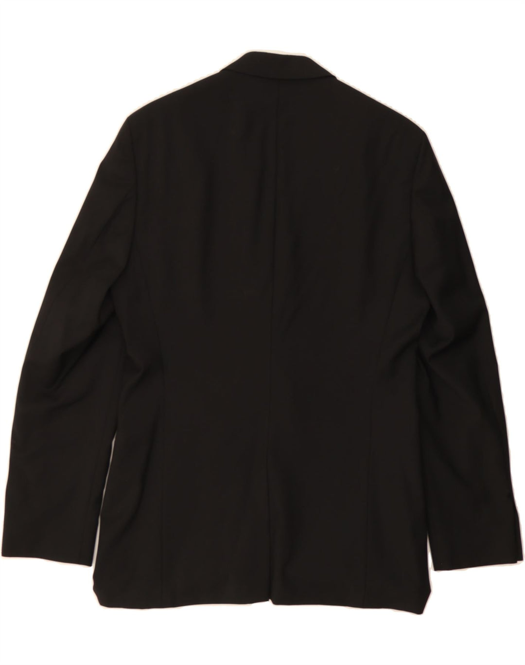 HUGO BOSS Mens 2 Button Blazer Jacket IT 48 Medium Black Viscose Vintage Hugo Boss and Second-Hand Hugo Boss from Messina Hembry 