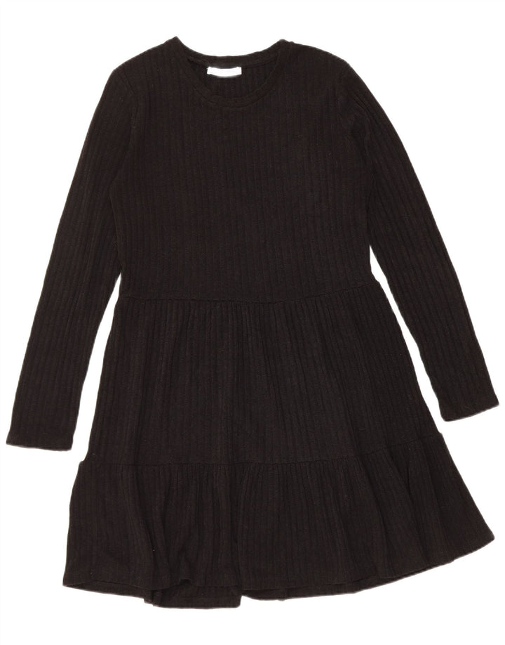 Rochie Pulover pentru Damă Zara UK 10 Mic Negru
