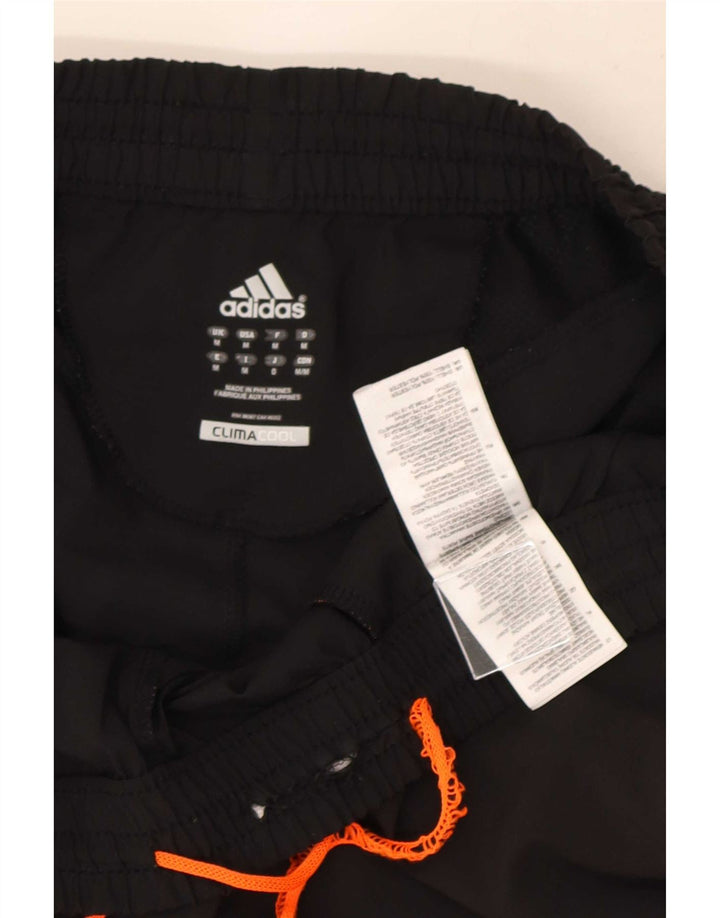 Pantaloni scurți sport pentru bărbați Adidas Climacool, mediu negru, poliester color bloc
