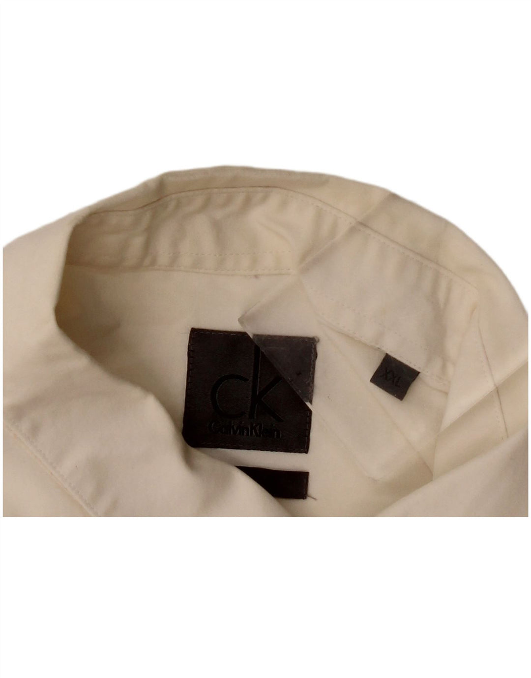 Cămașă Calvin Klein pentru bărbați 2XL alb