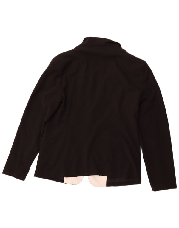 MOSSIMO jachetă pentru femei cu 1 nasture, UK 16, mare, negru, colorblock