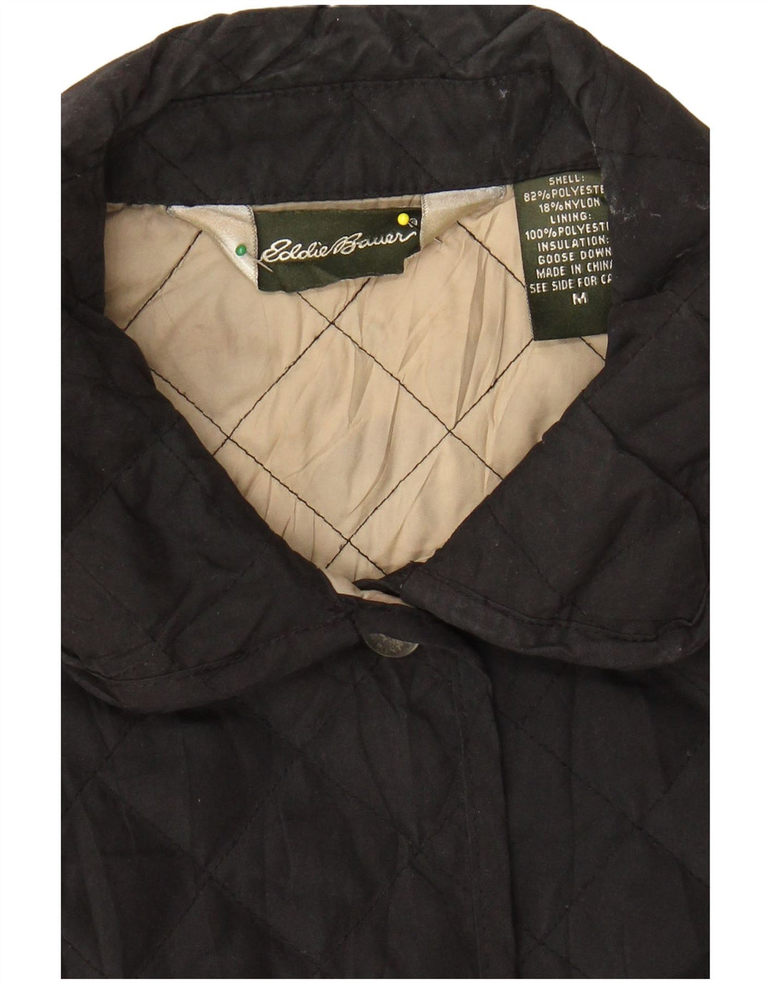 Jachetă matlasată pentru femei EDDIE BAUER UK 12 Poliester mediu negru