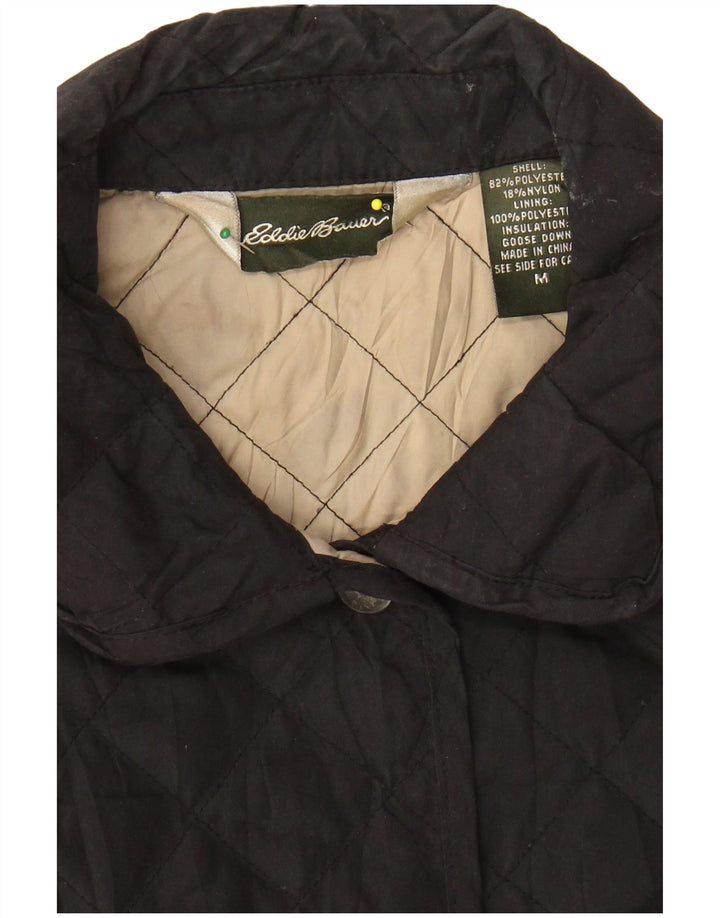 Jachetă matlasată pentru femei EDDIE BAUER UK 12 Poliester mediu negru