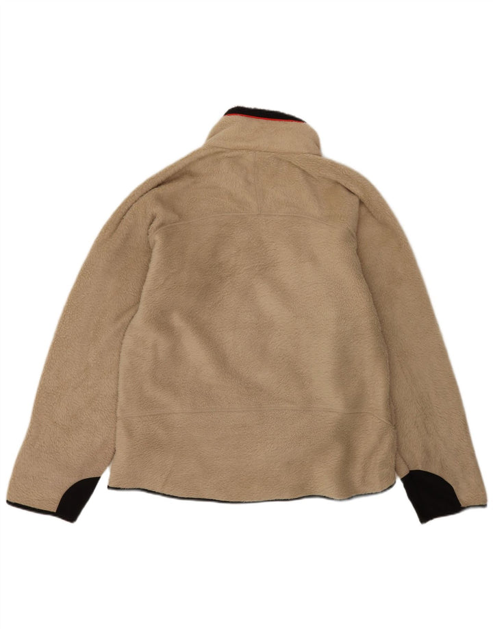 Jachetă fleece pentru bărbați Fila UK 40, mare, bej, poliester