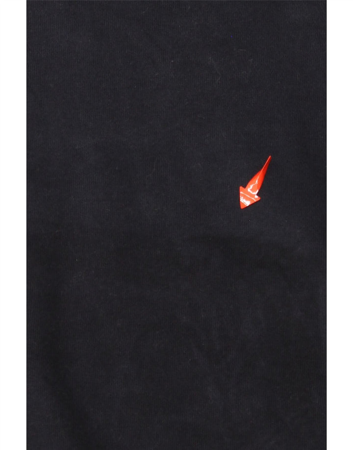 SUPERDRY Pulover cu glugă pentru bărbați din bumbac mare, albastru bleumarin