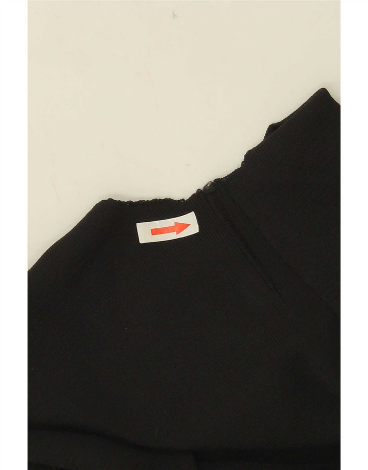 Rochie de soare pentru femei Zara UK 12 Medium Negru Poliester