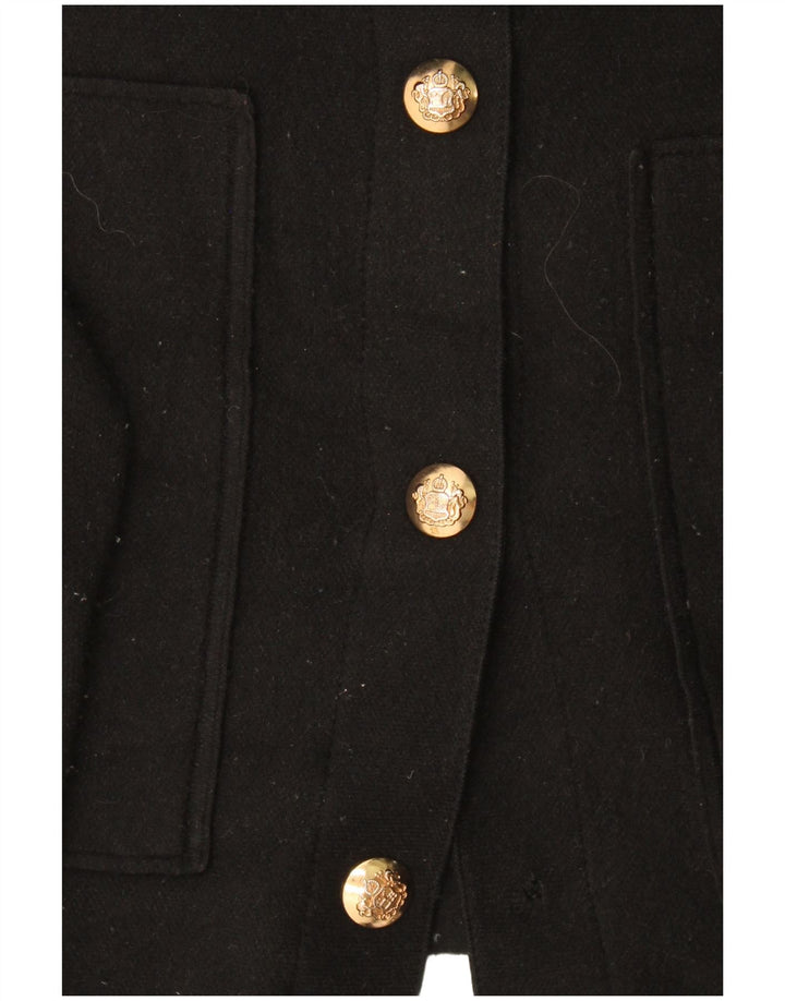 Jachetă bolero supradimensionată pentru femei Massimo Dutti UK 6 XS Negru