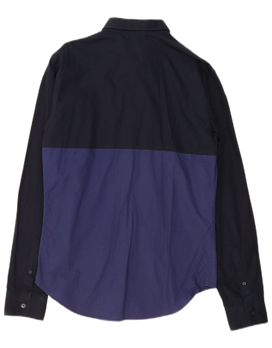 Cămașă ZARA Slim Fit pentru bărbați, albastru bleumarin mediu