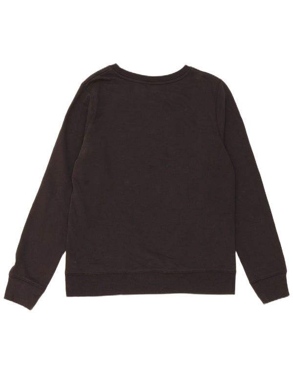 Pulover cu grafic pentru femei Champion UK 12 Bumbac mediu negru