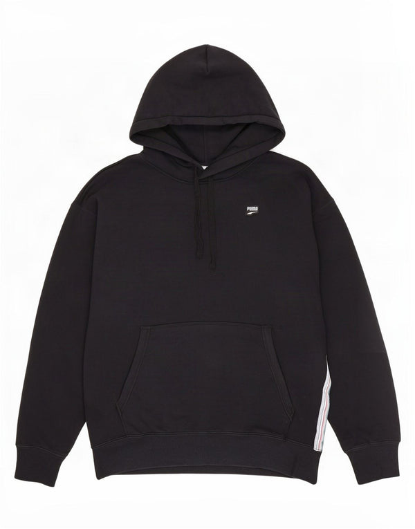 Pulover Puma pentru bărbați, mic, negru, color block, bumbac