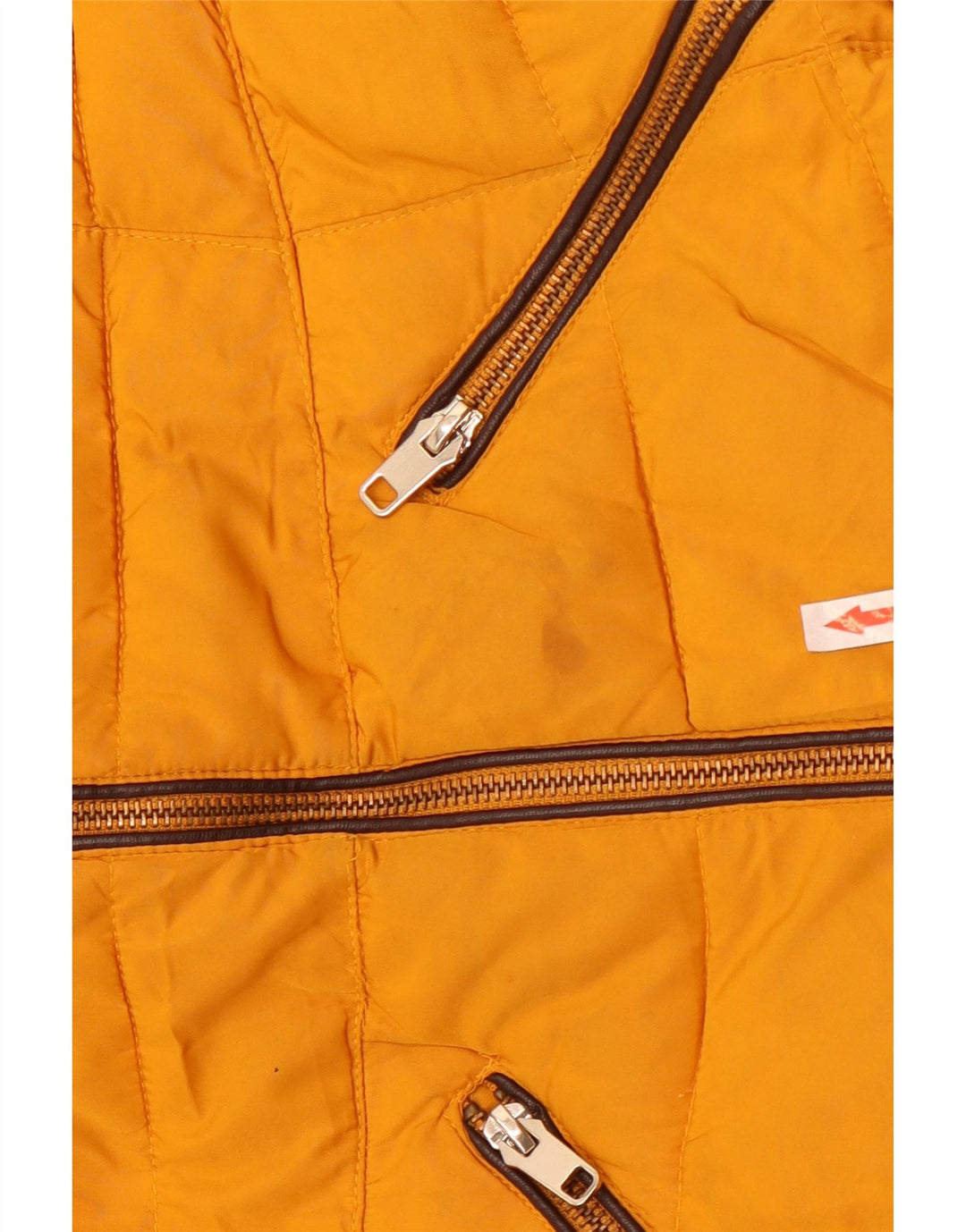 Jachetă căptușită pentru femei Zara UK 10 Small Yellow