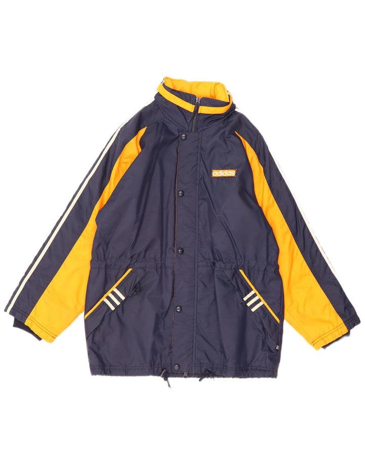Jachetă de vânt pentru bărbați Adidas UK 40, mare, albastru bleumarin