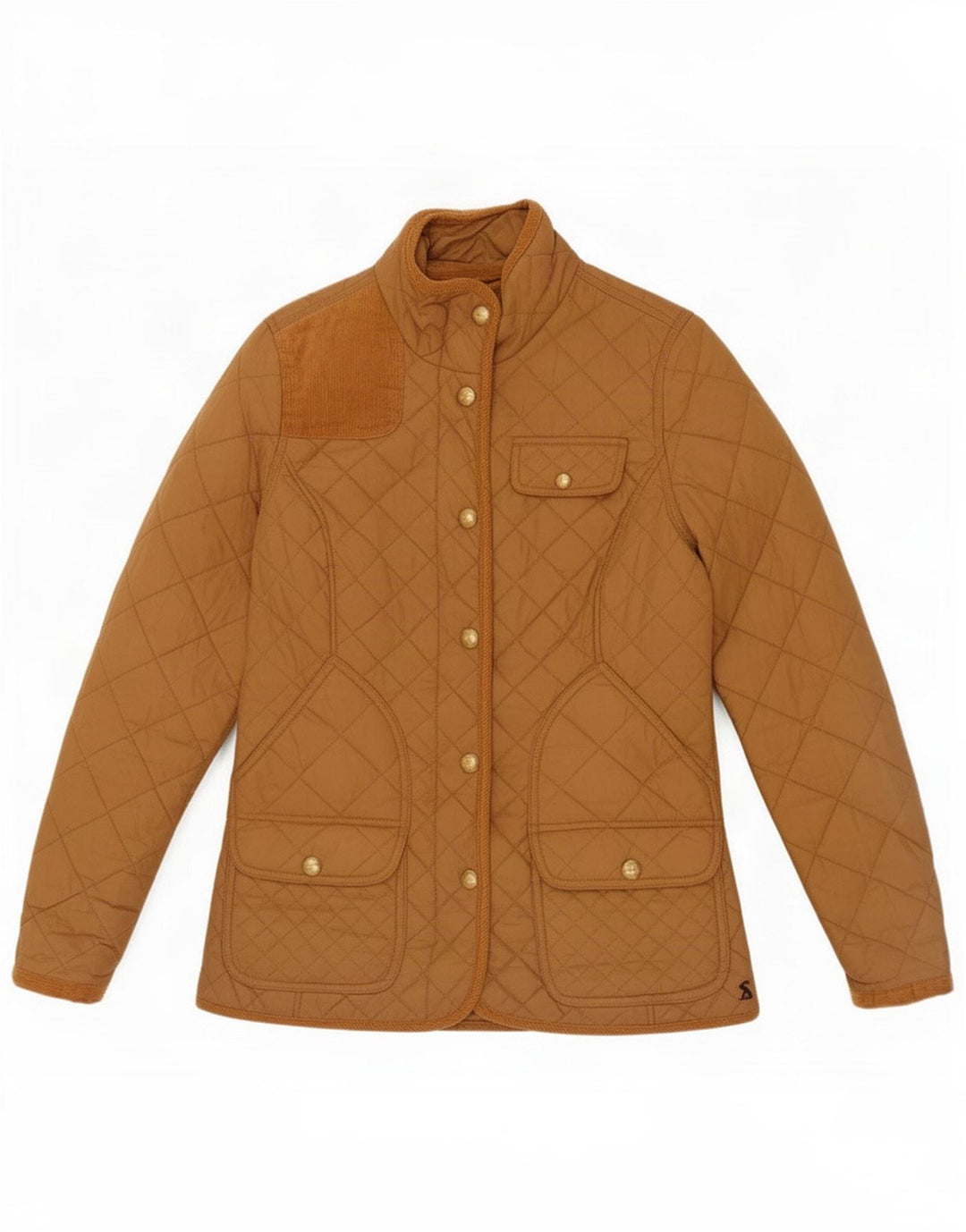Jachetă matlasată Joules pentru femei UK 8 Small Beige Poliamidă