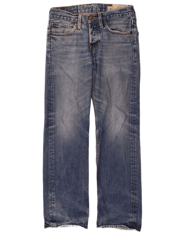 Blugi drepte pentru bărbați Hollister W29 L30 Bumbac albastru