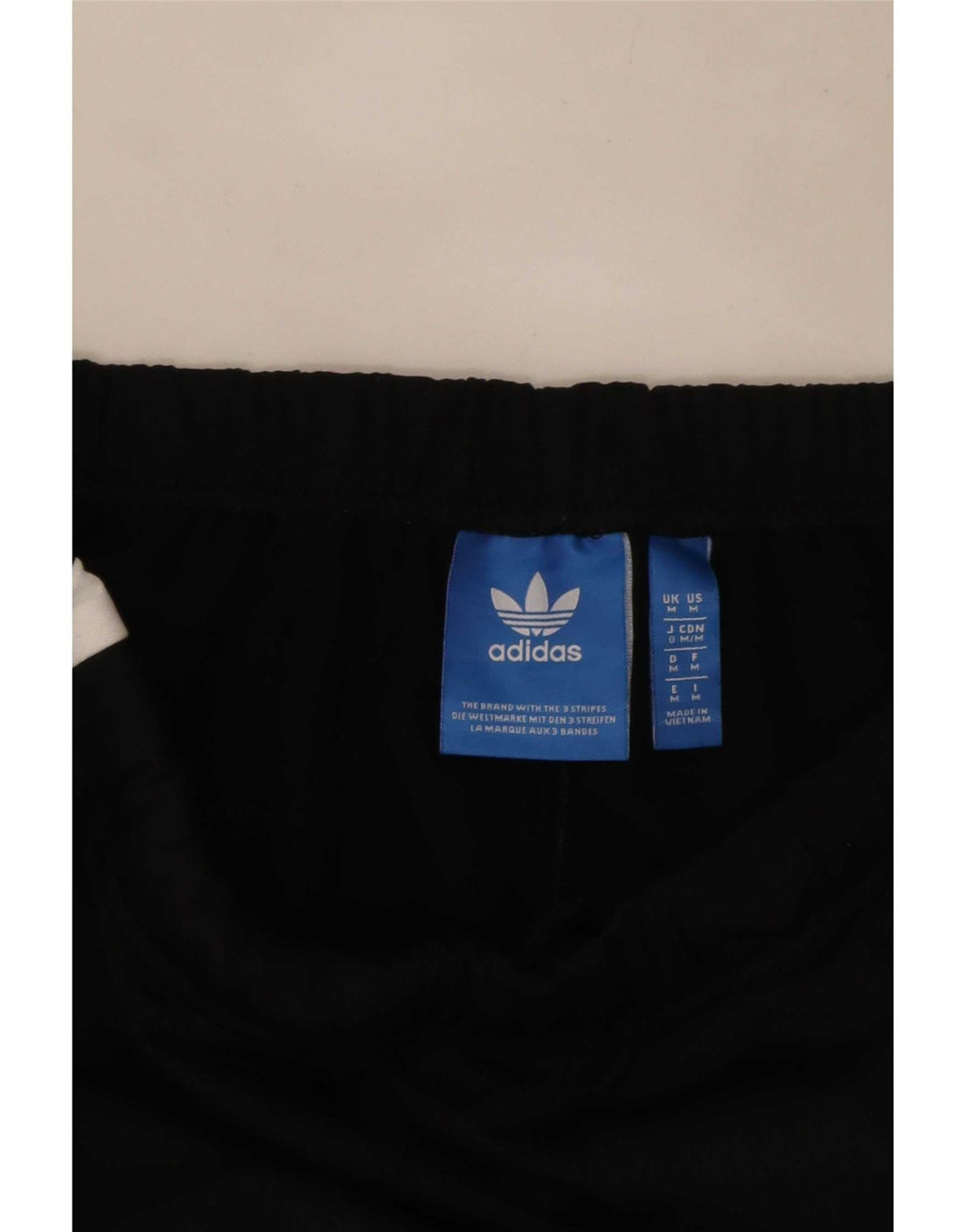 Pantaloni de trening Adidas pentru bărbați, negru mediu, poliester bloc de culoare
