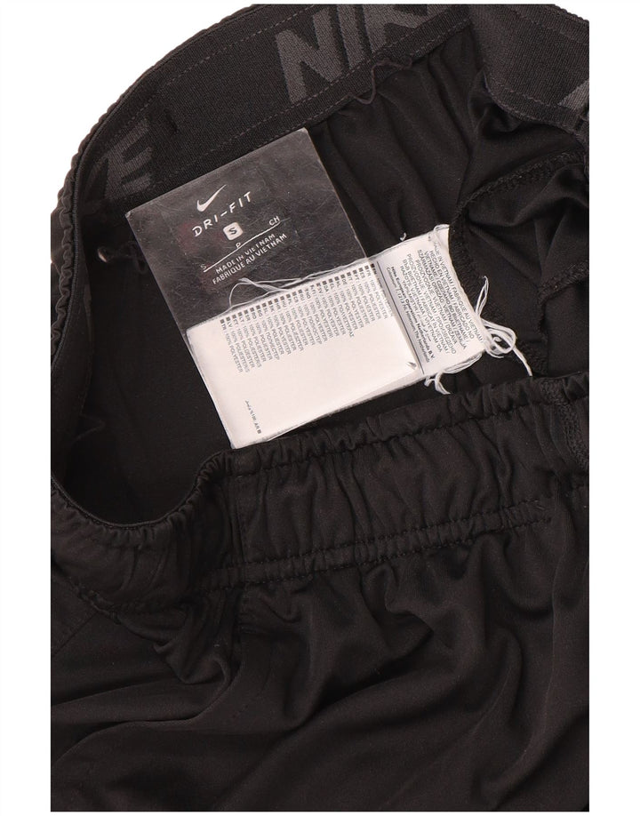 Pantaloni scurți sport Nike Dri Fit pentru bărbați, poliester negru mic