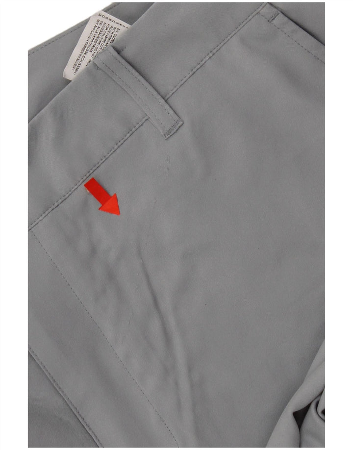 Pantaloni chino slim pentru bărbați Puma W34 L32 poliester gri