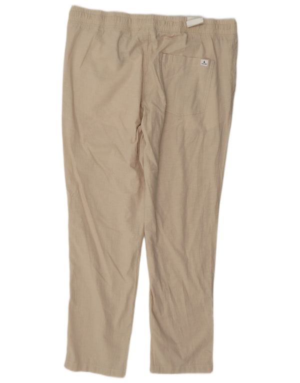 Pantaloni chino morcov Jack & Jones pentru bărbați XL W38 L30 bumbac bej
