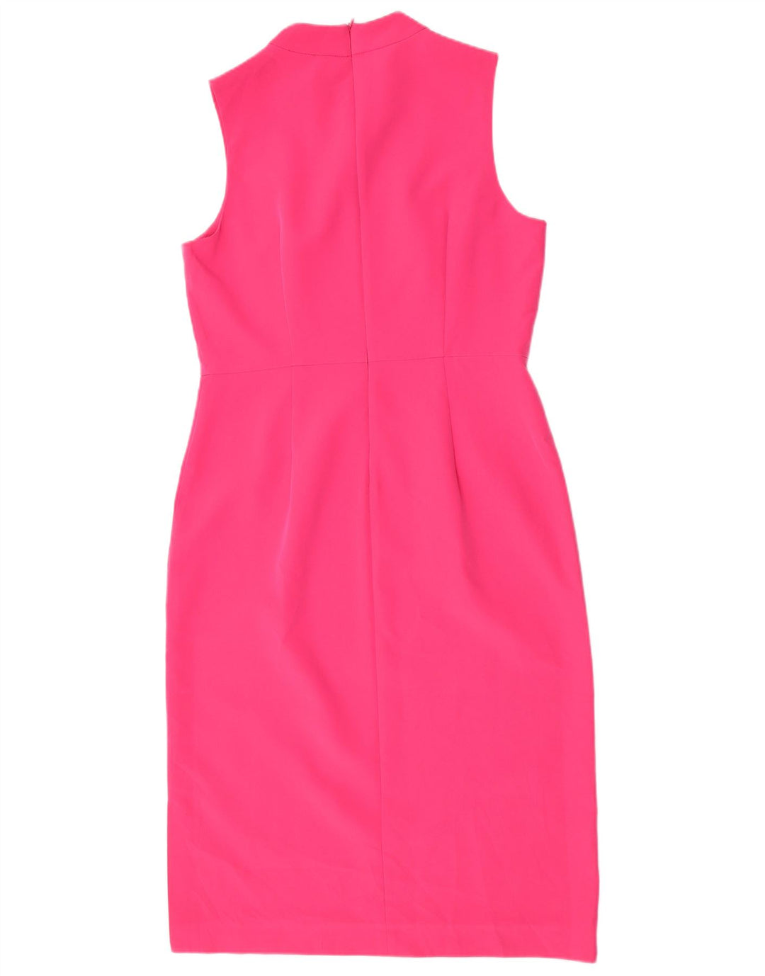 Rochie de damă French Connection fără mâneci, UK 16, poliester roz mare