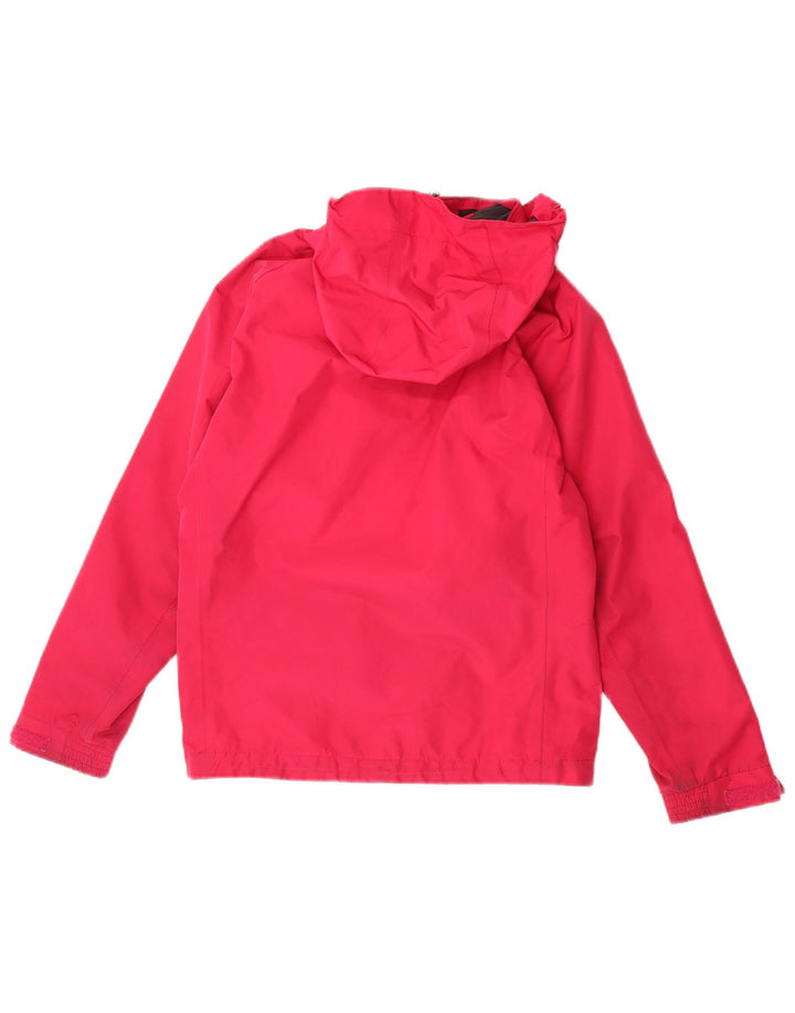 Jachetă de ploaie cu glugă grafică pentru fete Helly Hansen 11-12 ani poliester roz