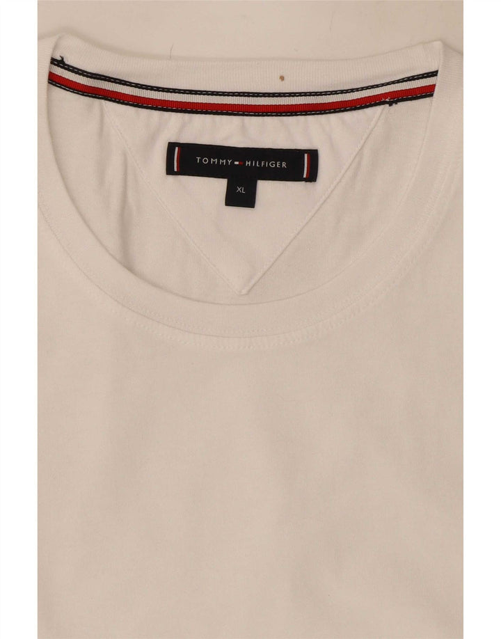 Tricou pentru bărbați Tommy Hilfiger Top XL Alb