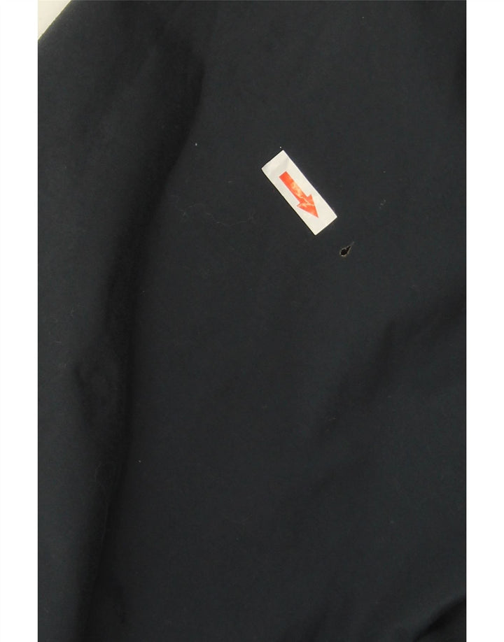 JACK WOLFSKIN Jachetă de ploaie cu glugă pentru bărbați Marea Britanie 40/42 Poliamidă mare bleumarin