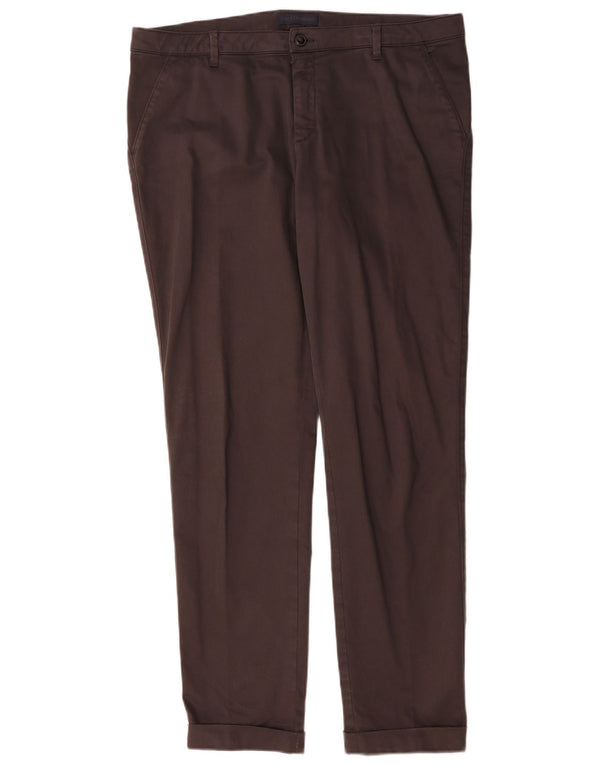 Pantaloni chino subțiri pentru bărbați Trussardi IT 48 Medium W36 L31 Gri