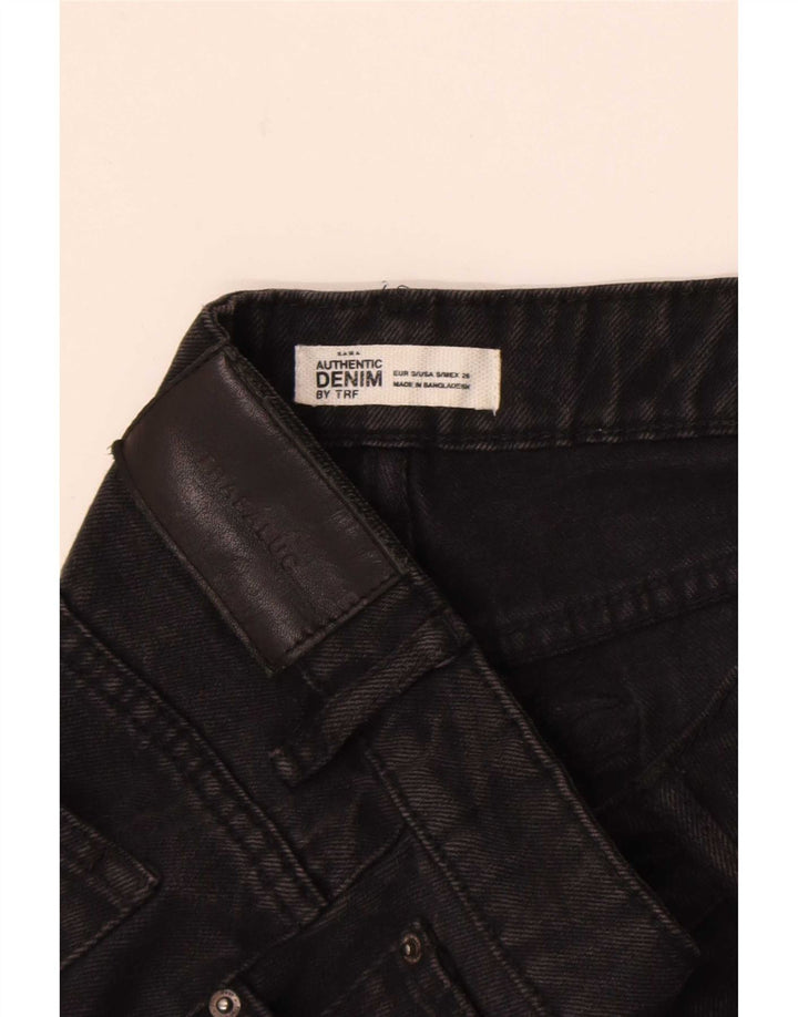 Fusta Denim Trafaluc Femei Small W26 Black