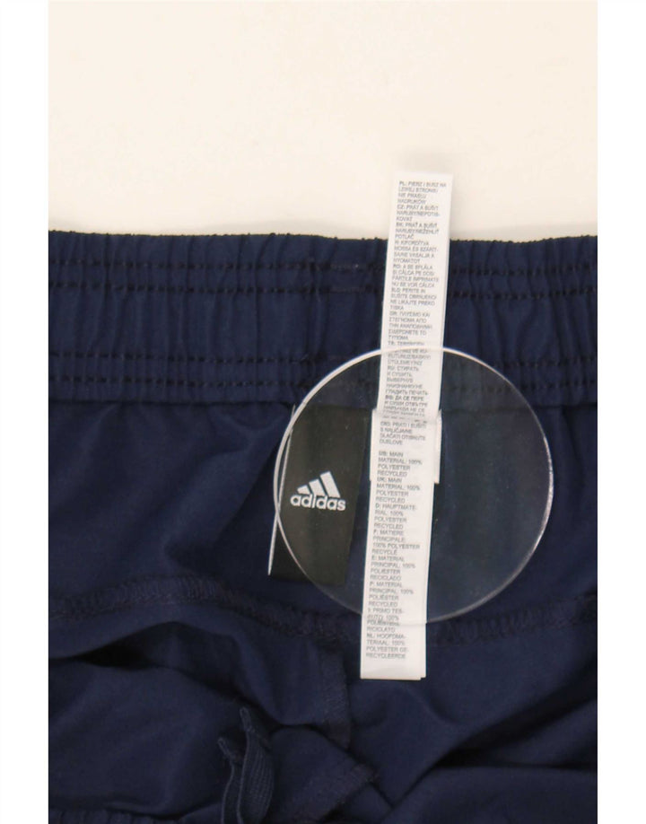 Pantaloni de trening cu grafic pentru bărbați Adidas, mari, albastru, poliester
