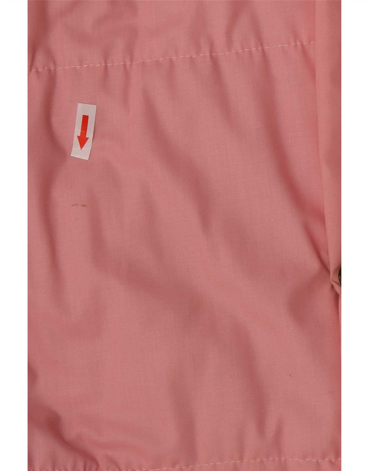 Jachetă căptușită pentru bărbați vintage IT 48 Roz mediu din bumbac color bloc