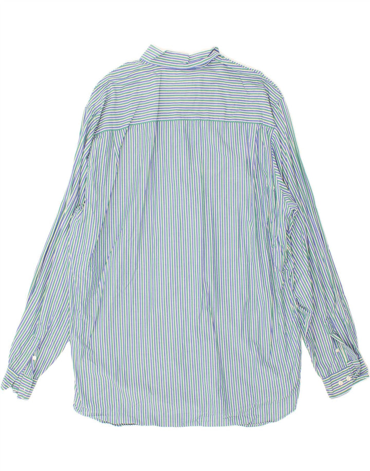 EDDIE BAUER Mens Shirt XL Multicoloured Striped Cotton Vintage Eddie Bauer and Second-Hand Eddie Bauer from Messina Hembry 