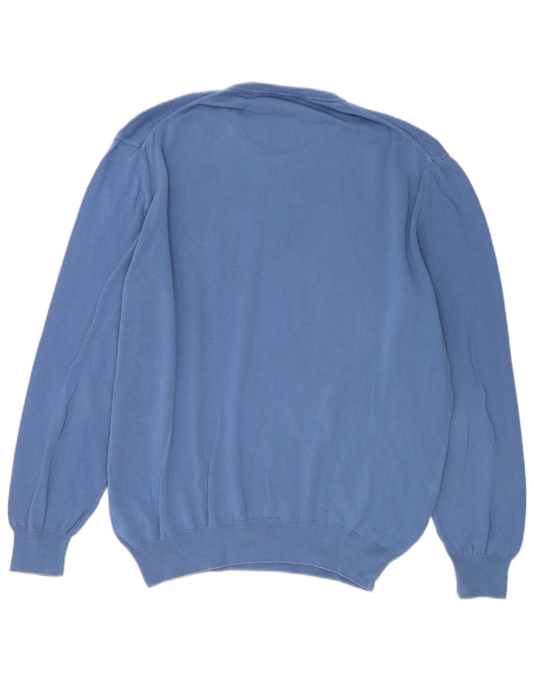 Pulover pentru bărbați Fred Perry cu gât crew, bumbac albastru 2XL