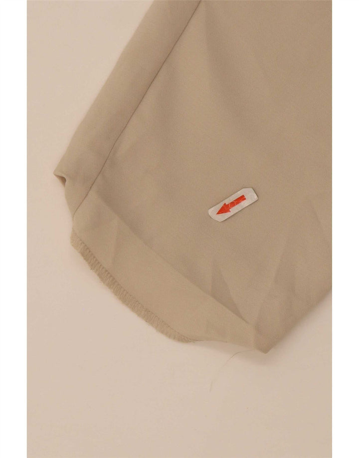 Pantaloni tăiați pentru femei Zara Mediu L30 L26 Bej Poliester