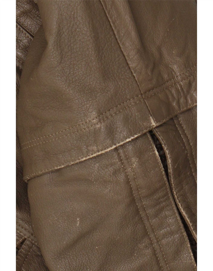 Stephen Mens Geacă de piele IT 52 XL Khaki
