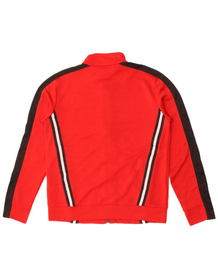 Jachetă de trening pentru băieți Jordan 12-13 ani XL poliester color bloc roșu