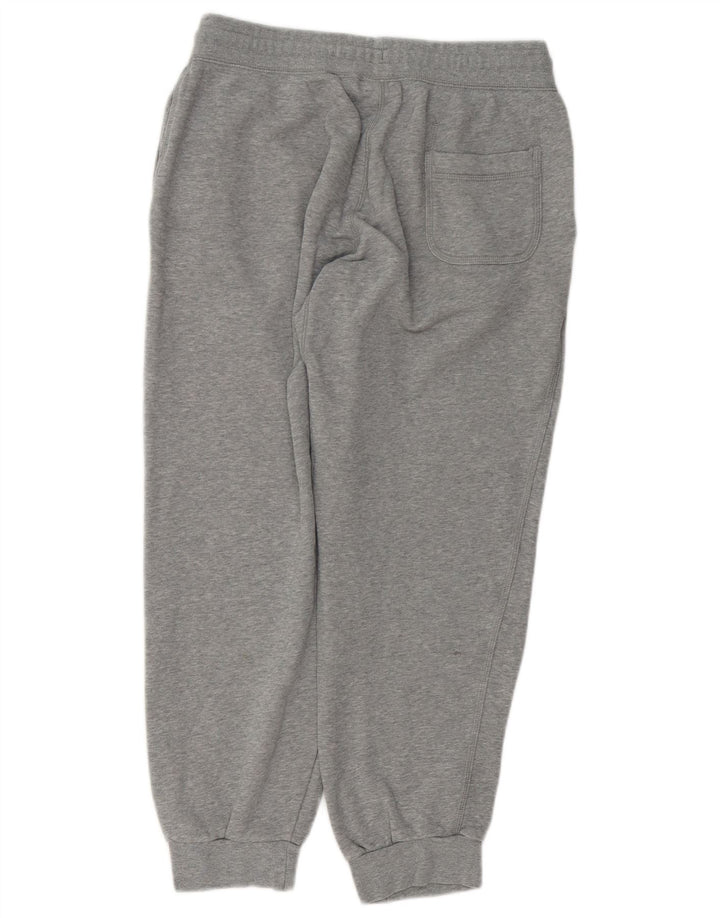 Pantaloni de trening grafic pentru bărbați NIKE Pantaloni de jogging din bumbac gri mediu