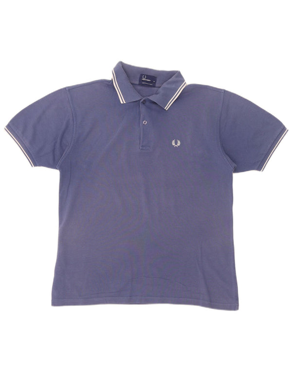 Cămașă polo Fred Perry pentru bărbați, albastru mediu