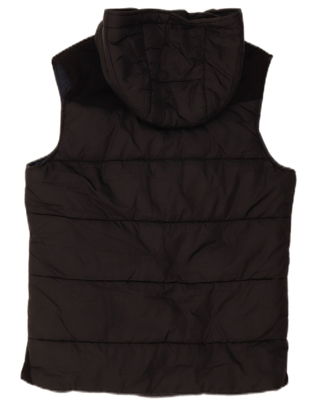 Gilet căptușit cu glugă pentru bărbați ZARA UK 36 Small Black