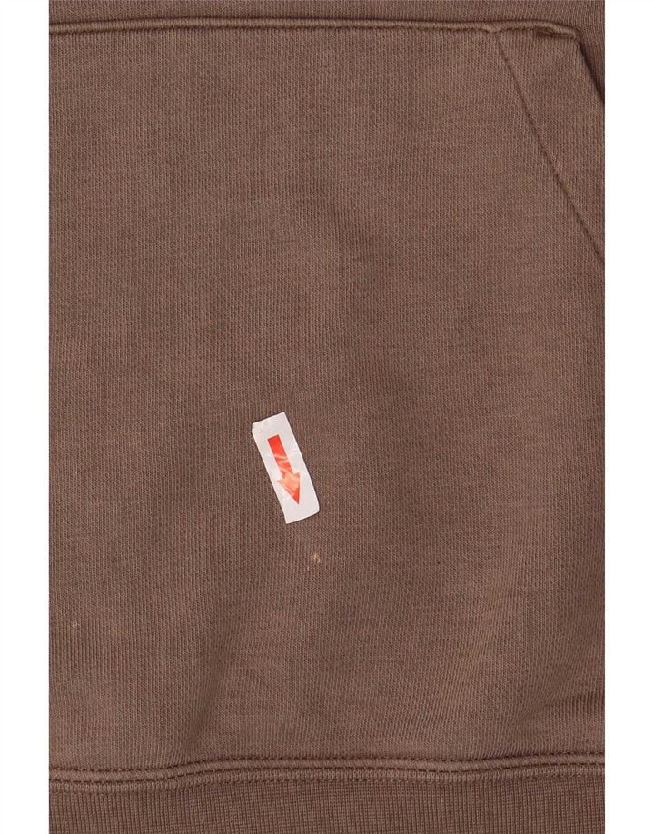 Pulover Nike pentru bărbați, bumbac maro mare