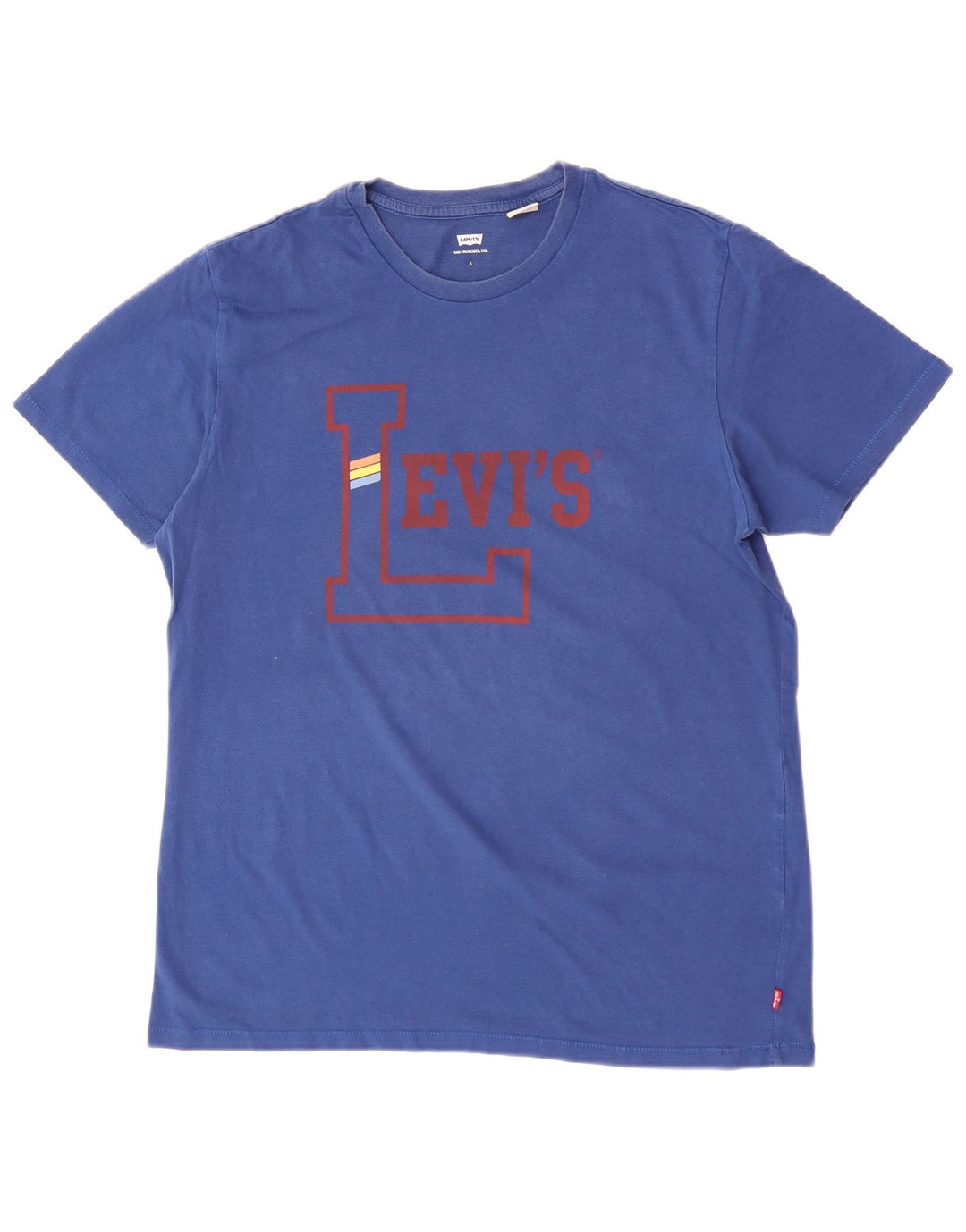 Tricou grafic Levi's pentru femei Top UK 16 Large Blue