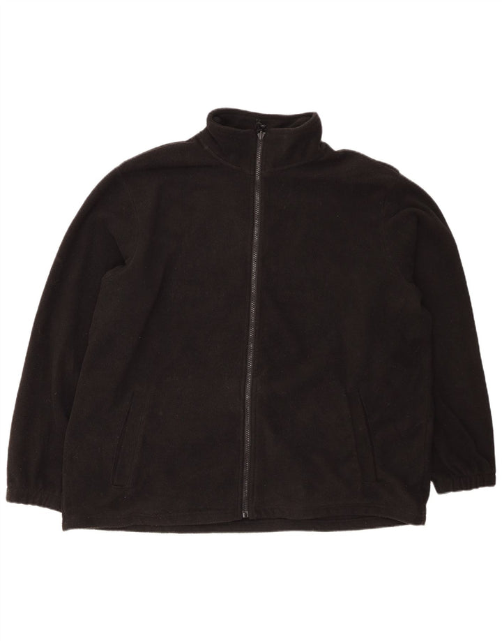 MOUNTAIN WAREHOUSE Jachetă fleece pentru bărbați UK 42 XL Poliester negru